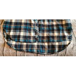 Geruite Jurk/tuniek maat XL.