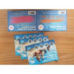 Volle spaarkaart €12,50 korting Efteling