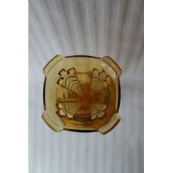 Antieke Art Deco Scailmont en Bohemen vazen c 1930