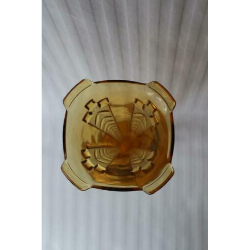 Antieke Art Deco Scailmont en Bohemen vazen c 1930