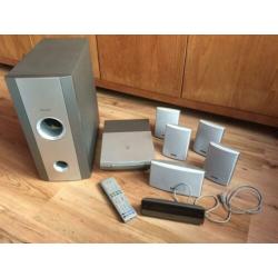 Pioneer 5.1 minireceiver + speakerset