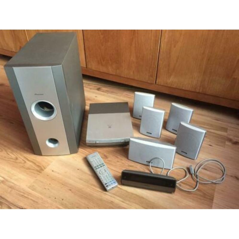 Pioneer 5.1 minireceiver + speakerset