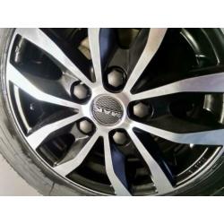 wielmoerkap 21 mm zwart wheel nut cover
