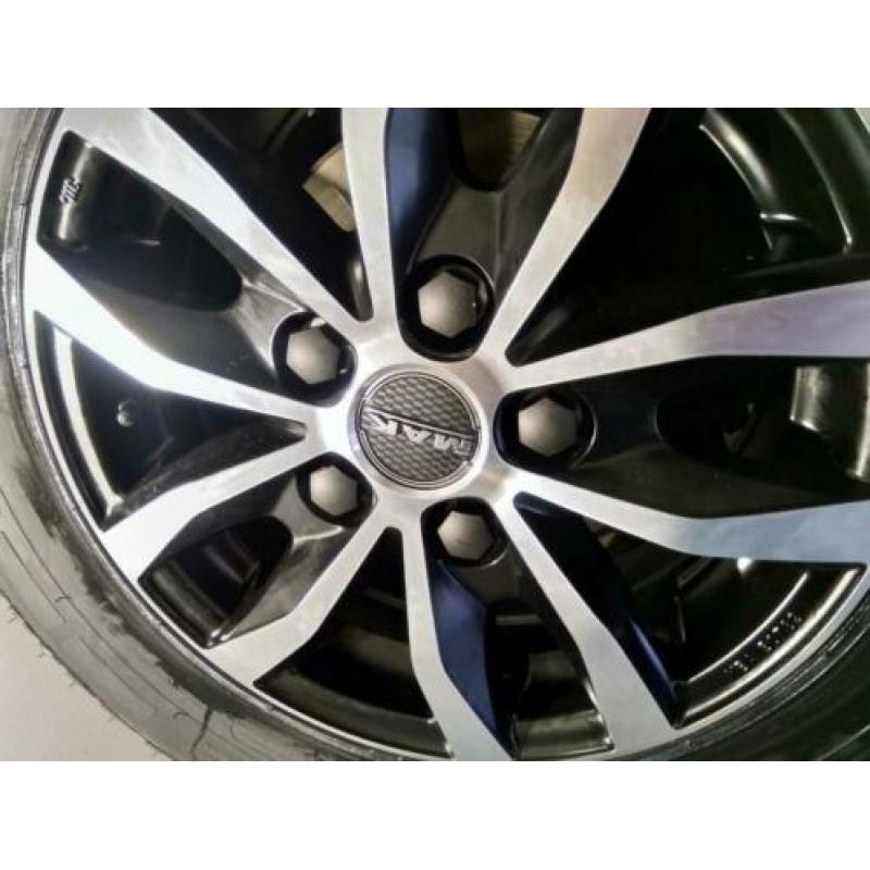wielmoerkap 21 mm zwart wheel nut cover
