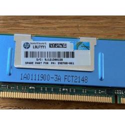 8GB, 2x 4GB 240p PC2-5300 CL5 DDR2-667 2Rx4 1.8V ECC