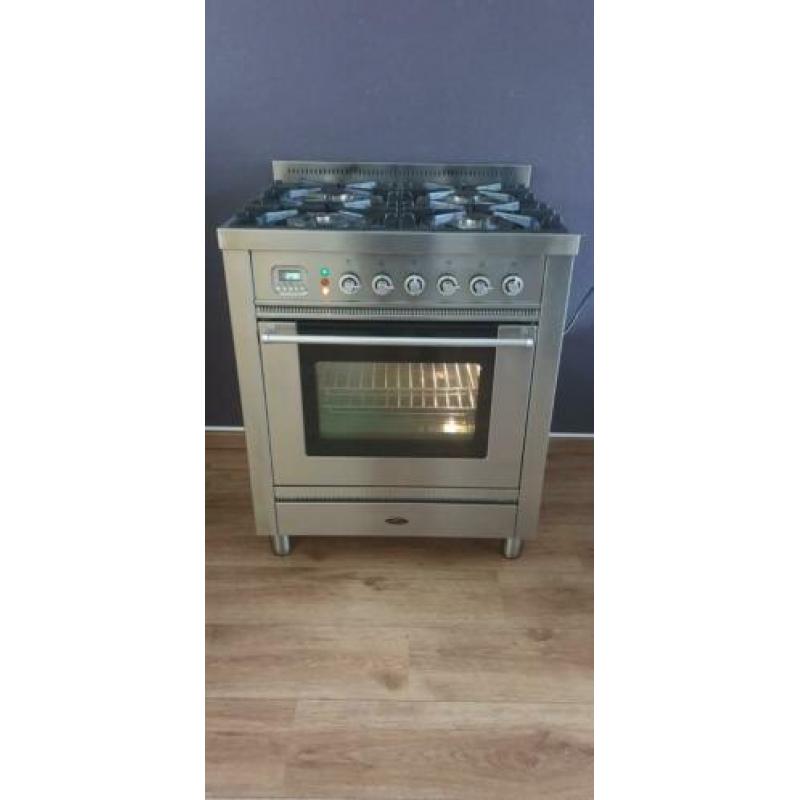 Prachtige Unieke Boretti fornuis 70 cm breed