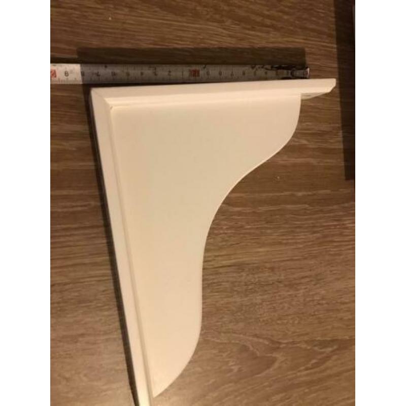 6 Ikea ekby plankdragers voor bevestigen wandplank