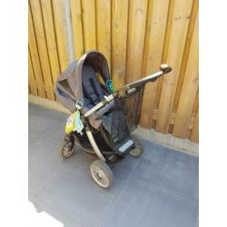 Kinderwagen compleet, maxi cosi, buggy, voetenzak, regenhoes