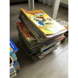 Veel Donald Duck stripboeken