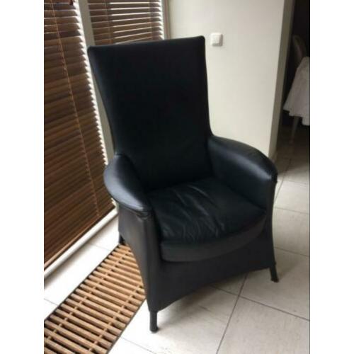 Made by Wittmann Austria in zwart leder