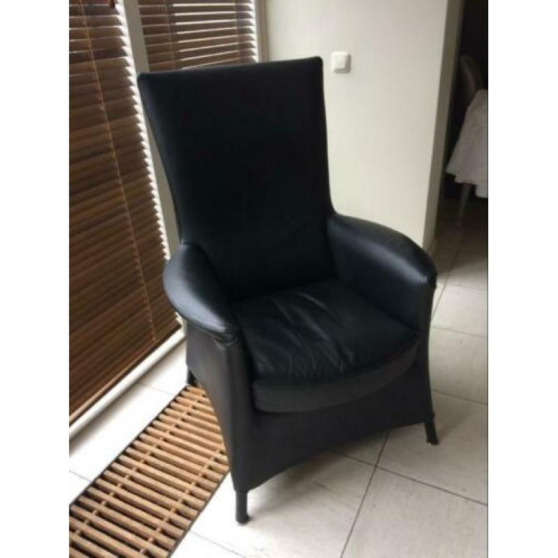 Made by Wittmann Austria in zwart leder