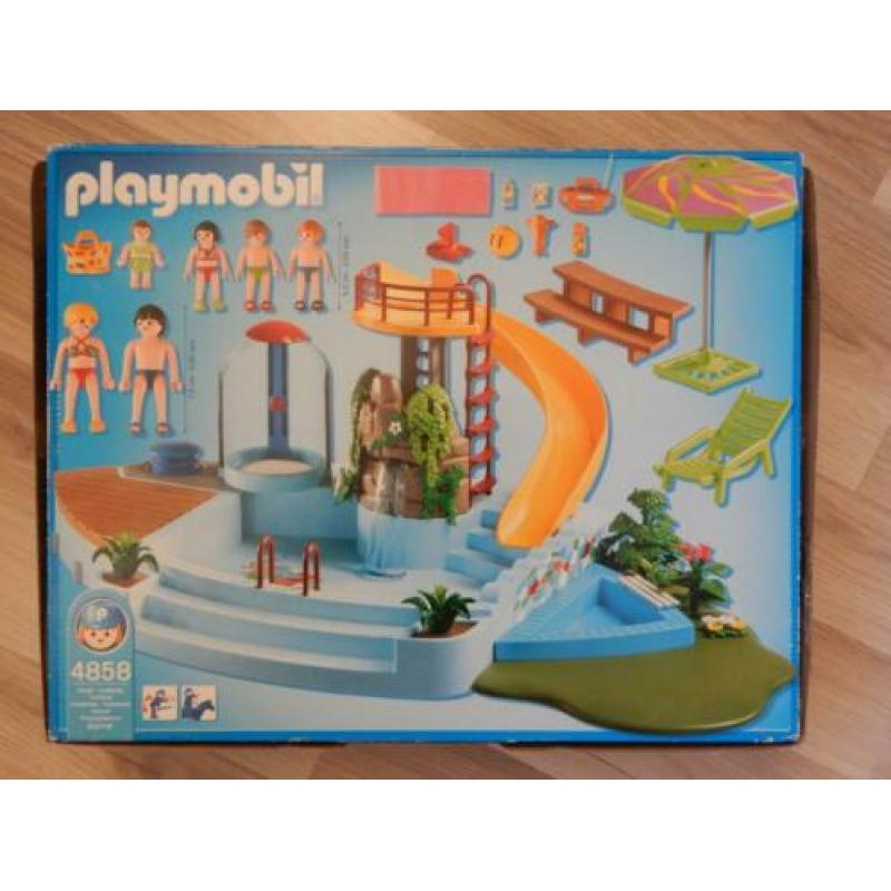 Playmobil zwembad 4858