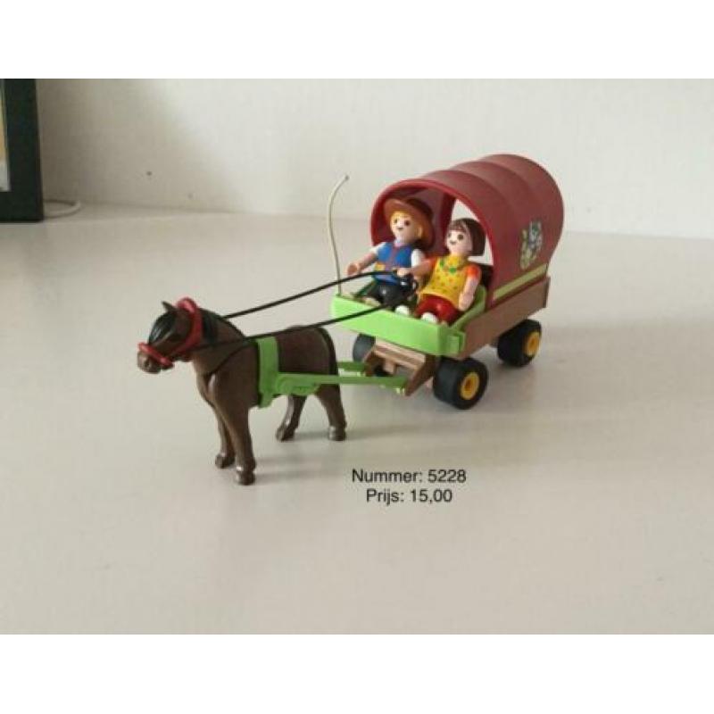 Divers playmobil te koop met het thema dieren o.a paarden!