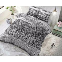 Dekbedovertrek Panter style Grey 140 x 220
