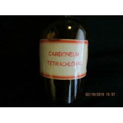 B-292, Oude apothekersfles carboneum tetrachlorat