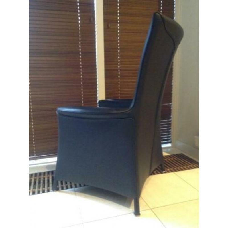 Made by Wittmann Austria in zwart leder
