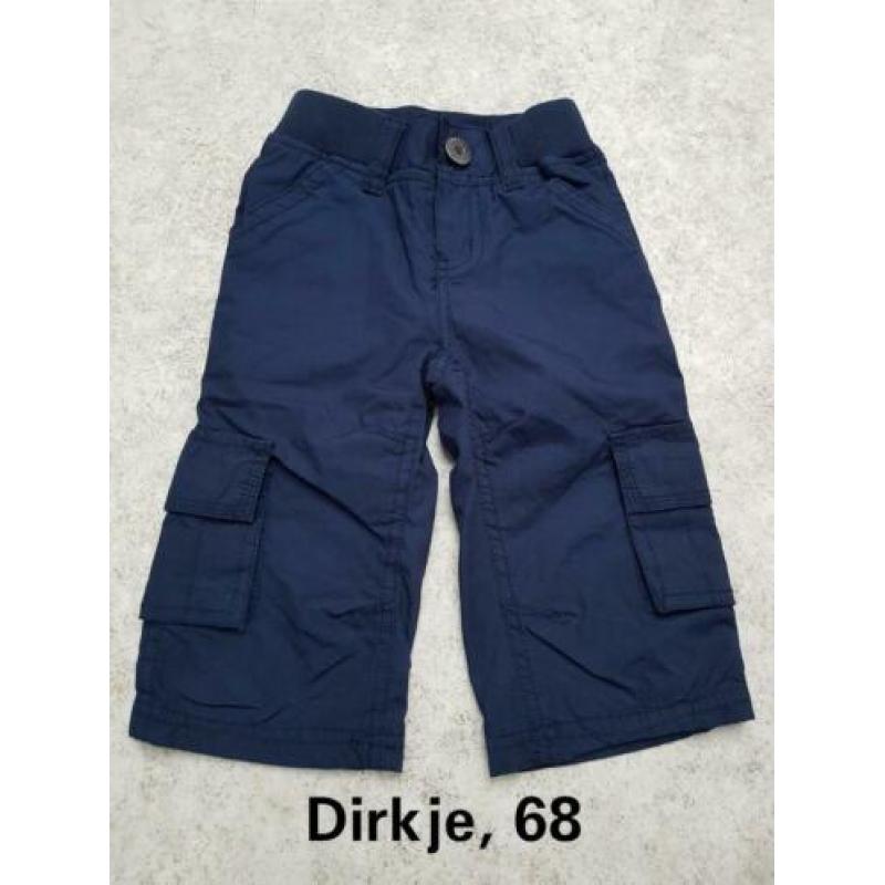 Dirkje driekwart broek maat 68 NIEUW