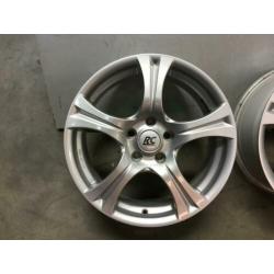 17 inch Lichtmetalen Velgen 5x112 VW Golf Audi Seat Skoda