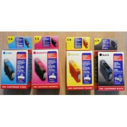Inkjet cartridges (voor Canon) en navulsets