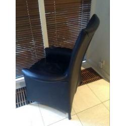 Made by Wittmann Austria in zwart leder