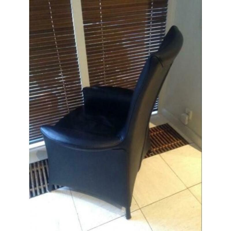 Made by Wittmann Austria in zwart leder