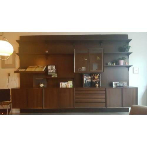 Wandmeubel vintage cadovius