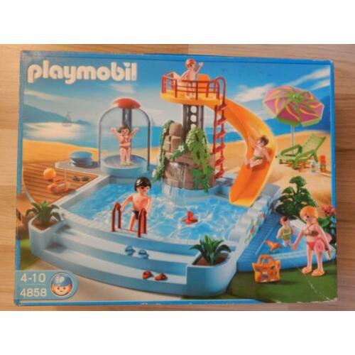 Playmobil zwembad 4858