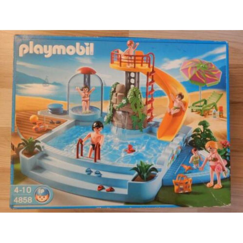 Playmobil zwembad 4858