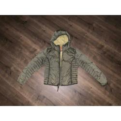 Parajumper dames zomer jas daisy Xl army