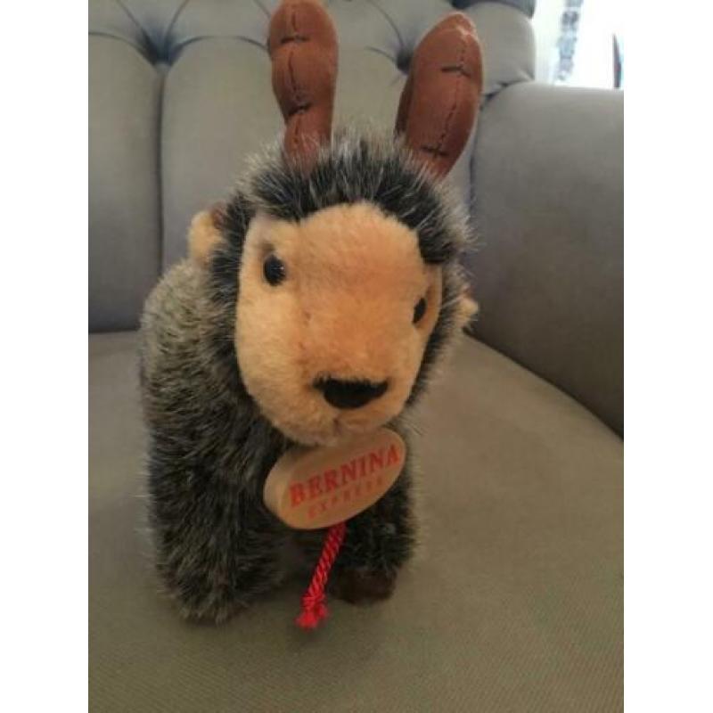 Bernina Express, Ibex, souvenir knuffel Zwitserland Alpen