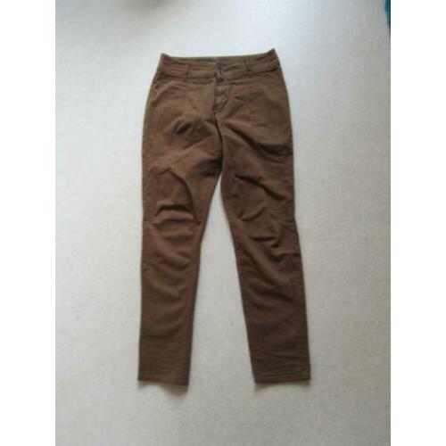 G14 NIEUW!! broek Zara tabak bruin maat XS 34