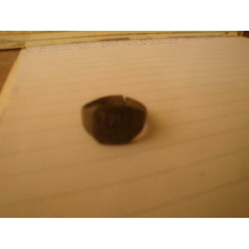bodemvondsten brons ring bewerkt datum 1906
