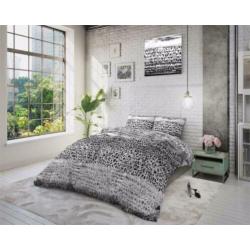 Dekbedovertrek Panter style Grey 140 x 220