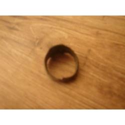 bodemvondsten brons ring bewerkt datum 1906