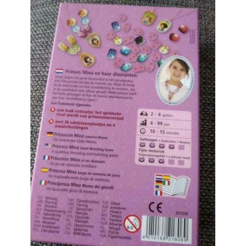 Haba spel prinses mina en haar diamanten