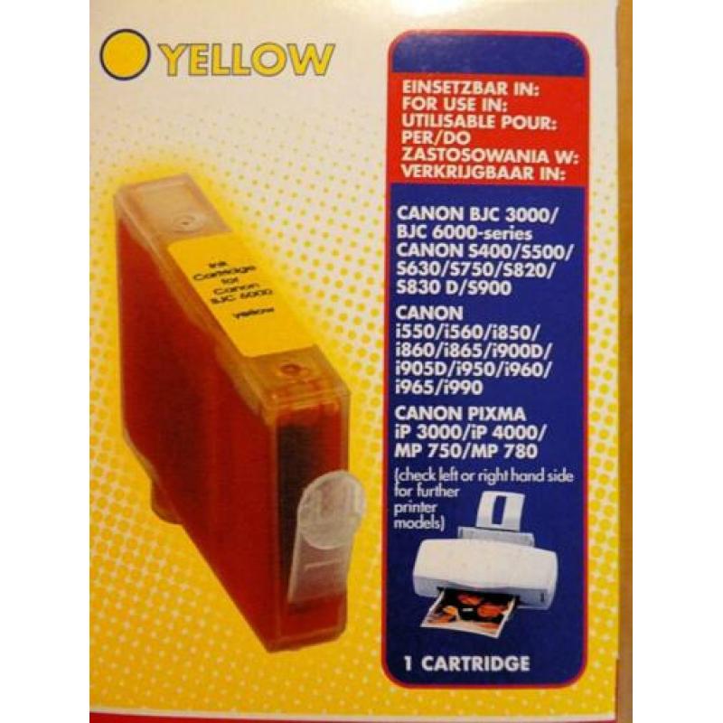 Inkjet cartridges (voor Canon) en navulsets