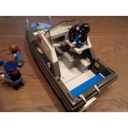 Te koop Playmobil politie boot set