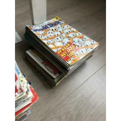 Veel Donald Duck stripboeken