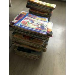 Veel Donald Duck stripboeken
