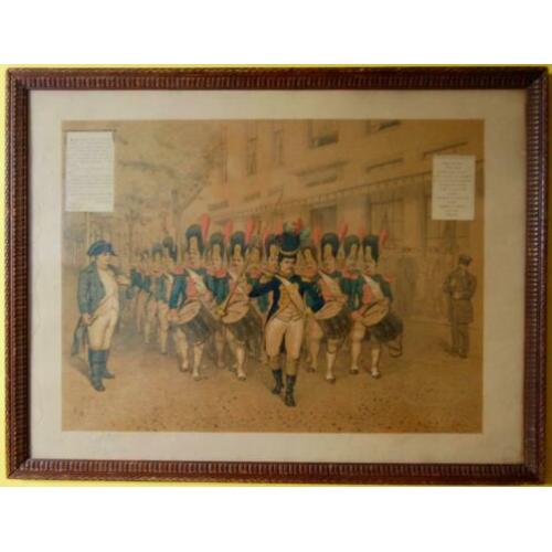 Historische Napoleon Casembroot Parade