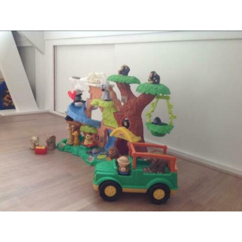 Jungle Fisher Price incl. Safari Truck en 15 dieren