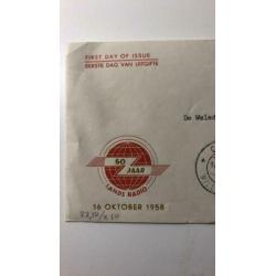 Nederlandse Antillen. 1958. 50 jaar Lands radio