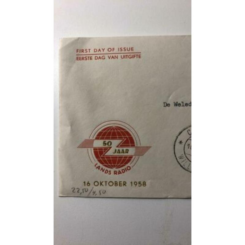 Nederlandse Antillen. 1958. 50 jaar Lands radio