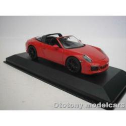 Porsche 911 Targa 4 GTS 2016 Rood 1/43 Minichamps