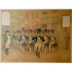 Historische Napoleon Casembroot Parade