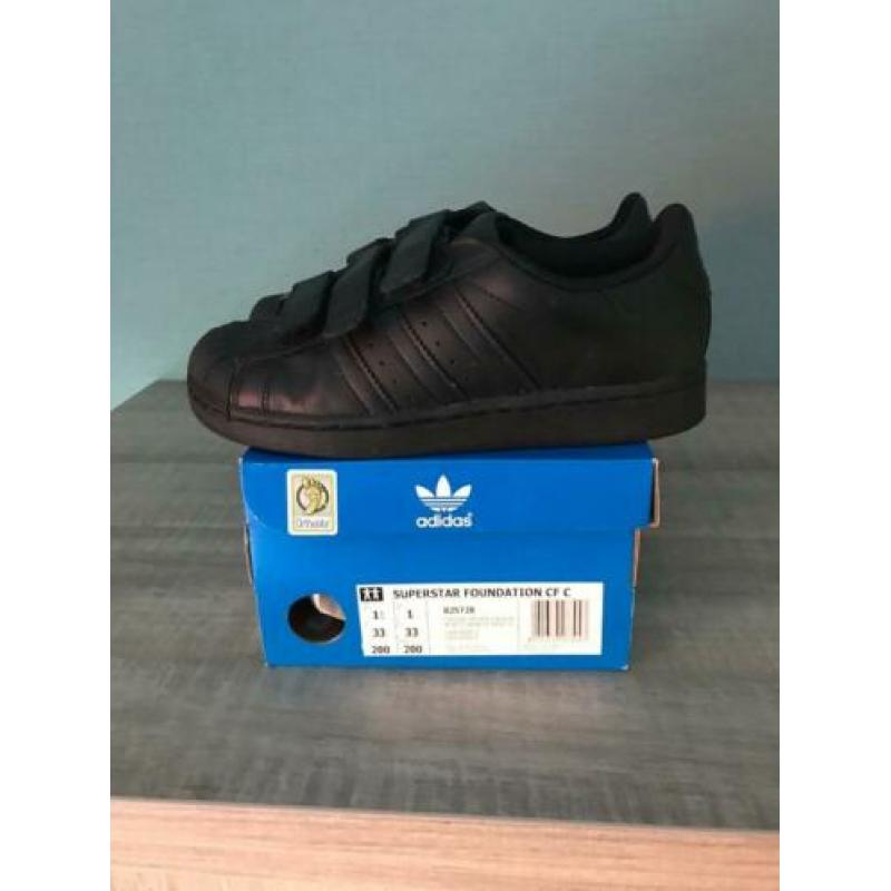 Adidas gympen maat 33 zwart zgan