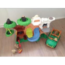 Jungle Fisher Price incl. Safari Truck en 15 dieren