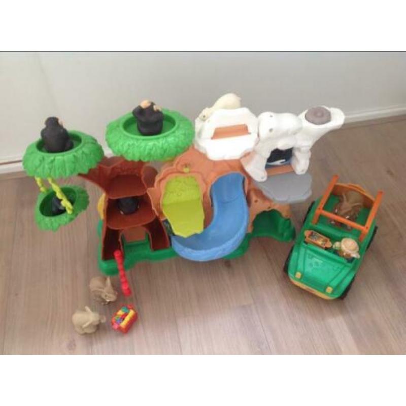Jungle Fisher Price incl. Safari Truck en 15 dieren