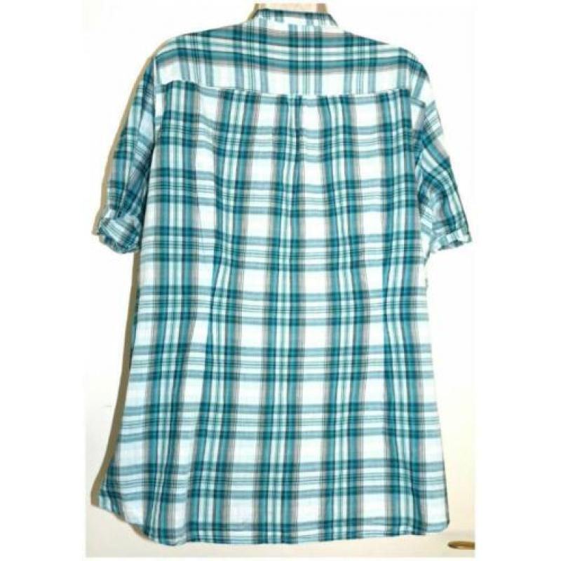 Yessica zomer blouse turquoise maat 48/50
