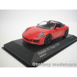 Porsche 911 Targa 4 GTS 2016 Rood 1/43 Minichamps